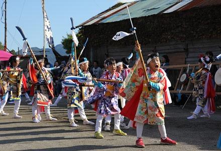 堅浦霜月祭りの写真
